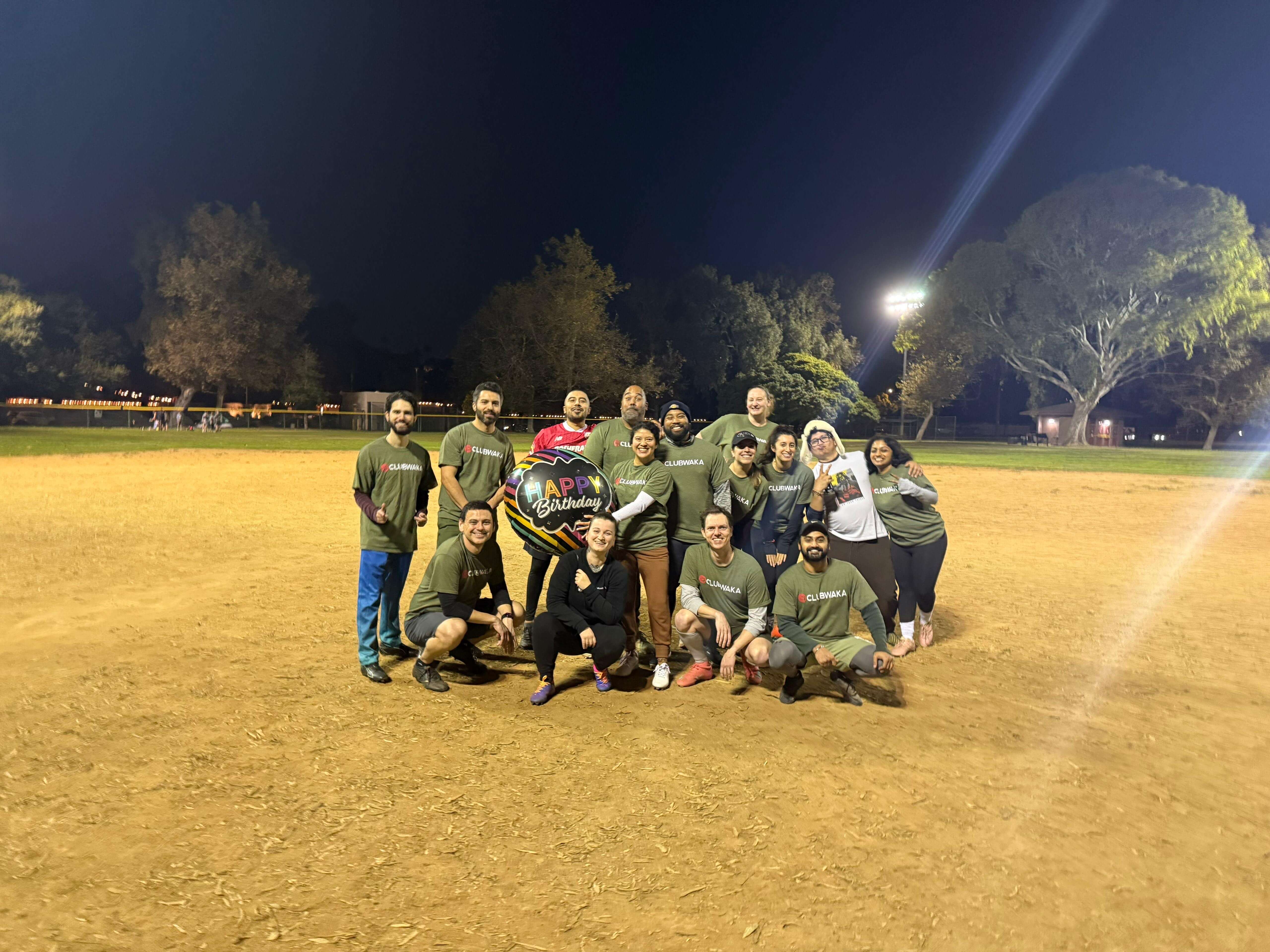 kickball team picture
