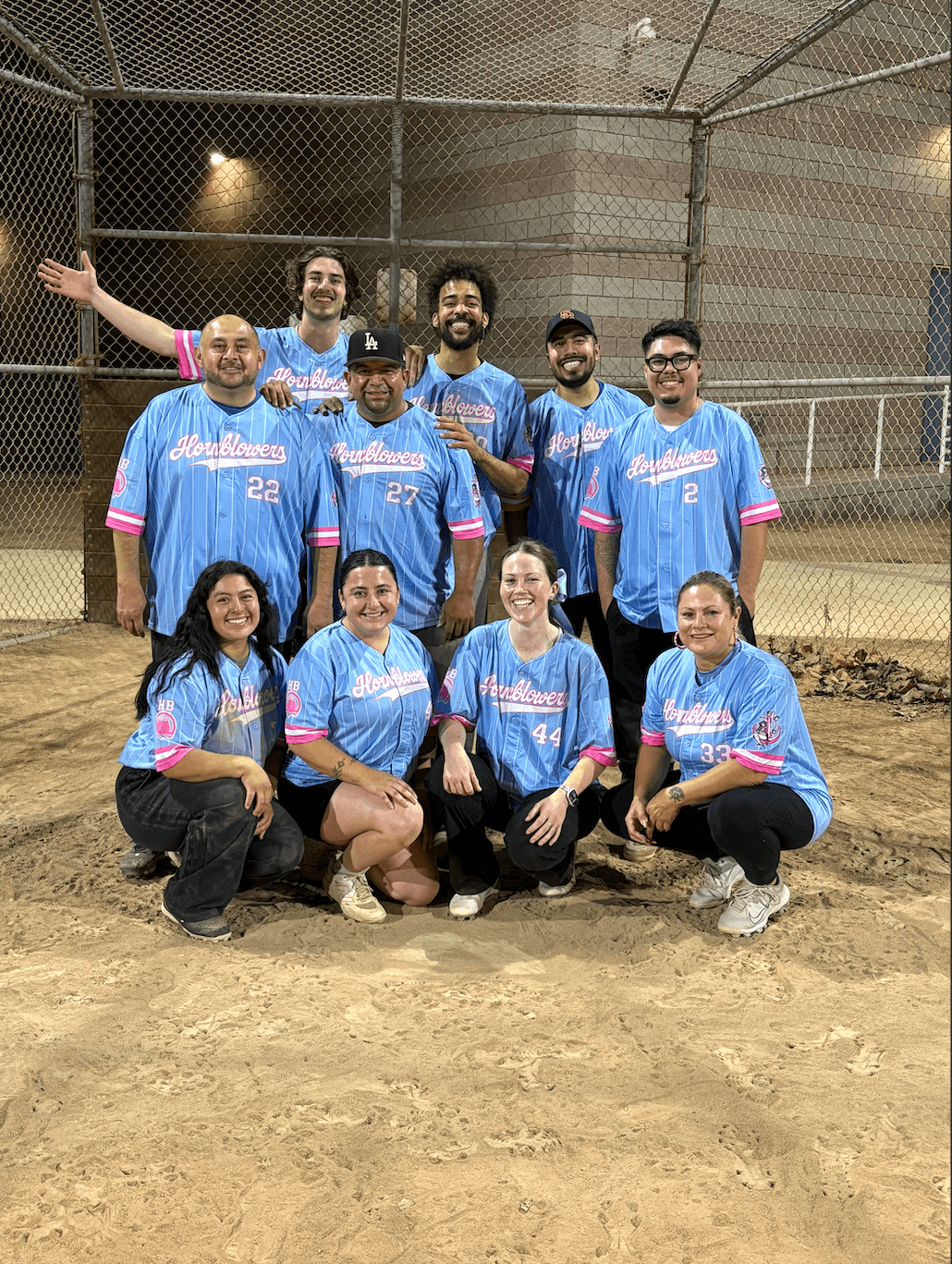 softball team picture